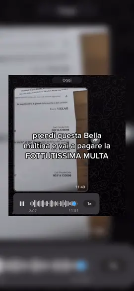 Anche voi non pagate le multe? #audioitaliani #audiowhatsapp #whatsappaudio #papà #alessandrobarbero #gliaudiodimiopapa 