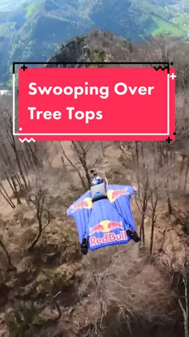It’s not flying, it’s falling with style 😍🙌 #redbull #givesyouwiiings #wingsuit #flying #extremesports 