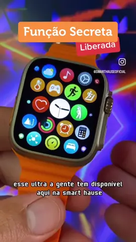 Função Secreta Smartwatch Ultra!  Amos fazer que ta muito legal.