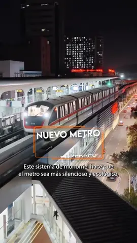 De este tipo serán las nuevas líneas del metro en Monterrey ¡qué modernas! 😁🙌🏻🚇 #regios #mty #monterrey #mexico #nuevoleon #cdmx #gdl #metro #trenligero #subway #monorail 