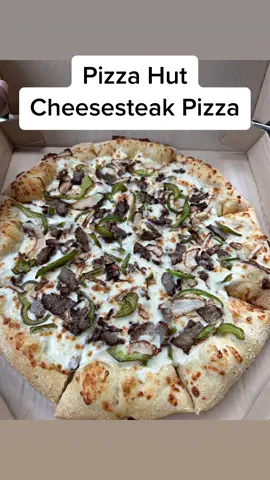 We Rocking With Pizza Hut NEW‼️Cheesesteak Pizza Or Nah⁉️  #ncfoodie #travelfoodie #mukbang #tastetest #foodreview #foodcritic #pizzahut #cheesesteakpizza  #cheesesteak #foodporn