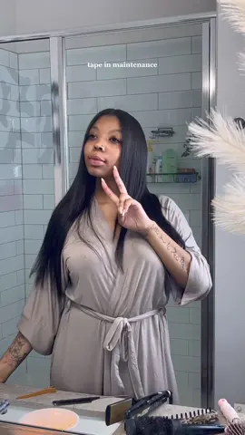 episode-one | i cant wait to drop this hair🥹 #fyp #tapeinextensions #maintenance #rawextensions 