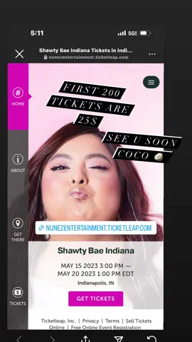 Oh my go buy tickets 