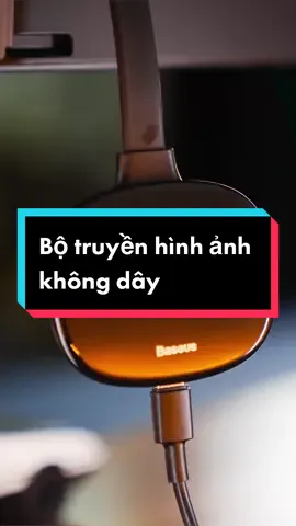 BASEUS: Bộ truyền hình ảnh qua HDMI không dây Baseus Meteorite Shimmer Wireless Display Adapter - Hỗ trợ xuất hình ảnh, video, dữ liêụ màn hình độ nét cao từ Smartphone/ Tablet/ Laptop/Macbook sang các loại màn hình lớn, Projector... mà không cần cáp kết nối . Mang đến cho bạn những trải nghiệm tốt hơn trên các thiết bị màn hình lớn.  - Có 2 chế độ xuất hình ảnh màn hình là Wireless Screen Mirror và Separate ( Multi-screen ) phù hợp với nhiều mục đích sử dụng khác nhau . Đặc biệt sản phẩm còn hỗ trợ Apple Airplay cho phép bạn xuất hình ảnh không dây một cách dễ dàng từ iphone/ ipad và Macbook mà khônng cần dùng đến cáp HDMI .  - Bộ truyền hình ảnh qua HDMI không dây Baseus Meteorite Shimmer Wireless Display Adapter hỗ trợ Wifi tốc độ cao chuẩn 2.4 và 5GHz tương thích với hầu hết các thiêts bị , cho hiệu quả truyền tải mượt mà hơn . Giảm thiểu độ trễ , hỗ trợ 4K/30Hz và nhiều độ phân giản màn hình khác nhau . - Thiết lập dễ dàng nhanh chóng và không cần thông qua APP hỗ trợ .  #BASEUS #đếgiữ #holder #clip #dâysạc  #cápsạc #cable #charge #charger #charging #datacable #từtính #magnetic #côngnghệ #congnghe #xuhuon #xhuong #xh #xuhuongcongnghe #xuhuongtiktok #xuhuongtiktok2023 #xuhuongcongnghe2023 #bộchuyểnđổi #adapter #HDMI #cáp #cable #kếtnối #connect 