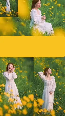 Hướng dẫn: tạo dáng chụp hình đẹp hoa vàng trên nền cỏ xanh #cachchupanhdep #chupanhsangtao #tapchupanhdep #xuhuong #camping 