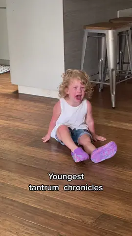 Never did figure out what was wrong. #funny #humor #voiceover #tantrum #kidsoftiktok #MomsofTikTok #scream #toddler #terribletwos #ridiculous 