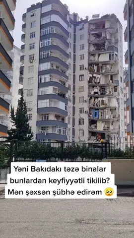 Zəlzələ #bina #deprem ##keshfetdeyizz #fyp #turkiye #kesfett 