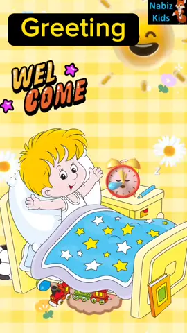 Greeting -Good Habits for Kids in English #TikTokPromote #explore #fypシ #greetings #kids #tiktok #english #learnenglish #trending #اكسبلور @Nabiz kids 