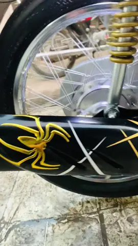 CG 125 Black And Golden 🖤💛 Modification ☪️ Mohsin Auto And Modification ❤️‍🔥💯