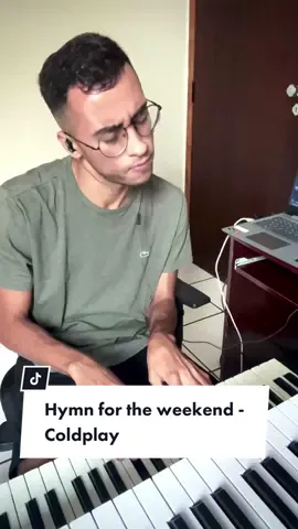 Hymn for the weekend - @coldplay #piano #music #cover #keyboard #coldplay #hymnfortheweekend #teclado 