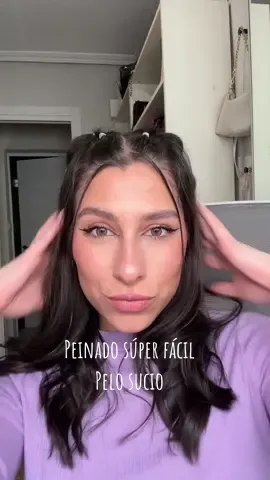 He utilizado el peine desenredante de @youaretheprincess #peinado #pelosucio #peinadosfaciles #peloondulado #grwm #arreglateconmigo 
