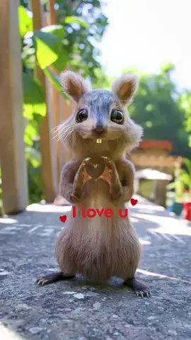 I Love You 🫶🐿 #petz