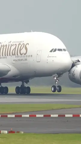 Emirates A380 Takeoff 🇦🇪. #takeoff #airliners #flying #pilot #CapCut #airlines #viral #jet #fly #trending #trend #dubailife #dubai_dxb_uae #dubaitiktok #dxb #a380 #airbusa380 #airbus #dubai