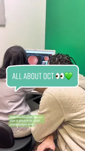 What is OCT? 🧐 OCT stands for Optical Coherence Tomography.  It is a noninvasive painless test and takes a 3D cross section of the back of your eye. It is so advanced that it helps provide early detection of glaucoma,macular degeneration, and other sight threatening diseases. With this machine, we are able to track even small changes over time. 🤩 We are so happy to offer OCT testing for all our patients as part of your routine eye exam! This is Dr. Jeewa and Dr. Kafeel’s favourite test and they are both so enthusiastic in explaining the results to you during you eye exam! 🥰 Special thank you to @ Jean_Duarte05 for being part of our video! 😇 Book your next eye exam with our wonderful doctors! 🤗💚 For more information contact us:⁣ 📲dm: @VaughanSpecysEyes 📞: (905) 291-4504 📧 : store.vaughanmills.ca@specsavers.com #VaughanEyeDoctor #EyeDoctor #VaughanOptemtrist #Optometrist #EyeCare #EyeHealth #EyeExam #Glasses #ContactLenses #Vaughan #Woodbridge #Toronto #GTA #YorkRegion #VaughanMills #OCT #OpticalCoherenceTomography