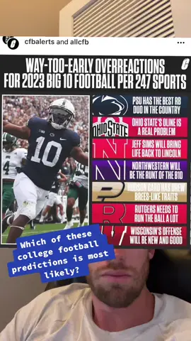So close to the season starting, right?? #CollegeFootball #bigtenfootball #big10football #pennstatefootball #ohiostatefootball  