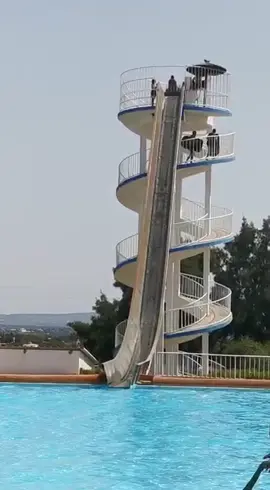 How fun is this! #BVIRAL  #pool  #slide  #fun