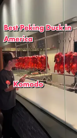Komodo’s peking duck is on a whole different level  📍Komodo, Miami #miami #miamifood #chinesefood #asianfood #pekingduck #duck #sushi #japenesefood #asianfusion #komodo #ChineseCuisine #jacksdiningroom 