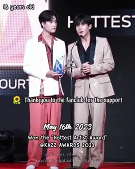 they've really geown so much ever since they first got into gmm, i'm so proud of them 😭❤️ || #geminifourth #gemini_nt #fourthnattawat #kazzawards2023 #myschoolpresident #bltiktok #fyp 