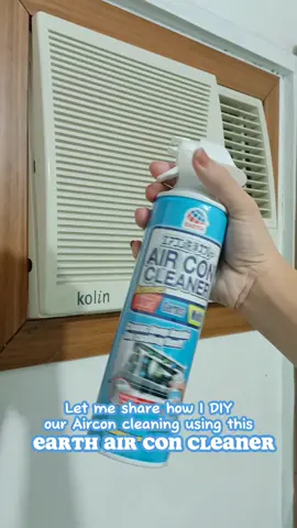 Let me introduce this Earth Air Con Cleaner na talaga namang napakadaling gamitin. Hindi mo na kailangan magbayad pa ng mag lilinis dahil ikaw mismo kaya mo nang gawin! 🥰 ☑️Cleans the cooling fins & coils ☑️Kills 99.9% of germs and viruses, including Covid-19 from the air con ☑️For both window & split type ☑️Product of Japan Available in Shopee and Lazada. 🛒 https://shope.ee/20Q929cUk4 Visit theur social medias to know more about their products. ↙️ Facebook: http://facebook.com/earthhomecareph Instagram: instagram.com/earth.homecare.ph TikTok: tiktok.com/@earthhomecareph #EarthAirconCleaner #AirConCleaningMadeEasy #CleanYourAirConInASpray #TIPIDXEARTHAIRCONCLEANER  #lmsdiary #fyp #momhacks #airconcleaningtips #airconcleanerspray #TikTokPromote 