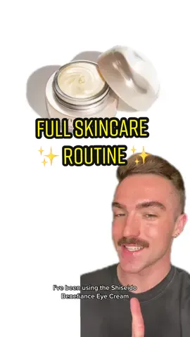 Replying to @Elle Nolan | YA Author 💚 Y’all know I don’t gatekeep so here you go :) #fullskincareroutine #skincaretiktok #clarinscleansers #sundayrileyceoglowoil #doubleserum #shiseido #clarinsprecious #glossierafterbaume #lamerdupe #tretinoin #caudaliepremiercru #richcream #greenscreen 