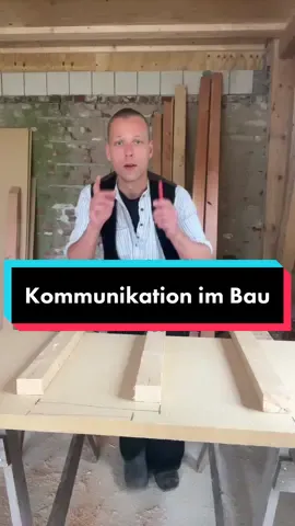 Es ist so einfach, aber das muss sitzen, die Sprache und Kommunikation im Bau.  #handwerk #baustelle #bockaufhandwerk #ausbildungimhandwerk #zimmermann #ausbildung #fyp 