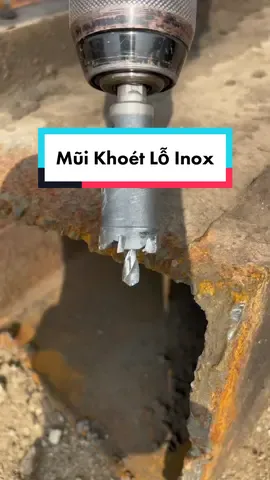Mũi khoét inox chất liệu hợp kim TCT đúc nguyên khối chuyên dụng #muikhoetinox #muikhoetsat #khoetsat #muikhoetgo #muikhoetthachcao #muikhoankhoetlokimloai #muikhoetlotron 