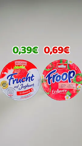 Frucht-Joghurt-Vergleich