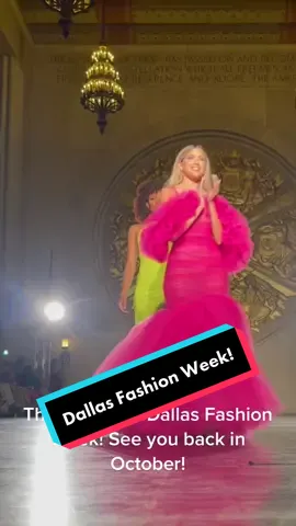 Dallas Fashion Week was one for the books! See you back in October!! Designers email krissy@thesocietyfashionweek.com for deets!  . #dallas #dallasfashionweek #fashiondesigner #couture #Runway #catwalk #nyfw #fashionmodel #gowns #societyfashionweek 