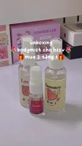 Mùi lovely đúng đỉnhh💕#unbox #unboxing #review #bodymist #xitthom #xitthomquanao #nuochoa #xitthombody #xitthombodymist #tapstore #fyp #viral #trending  