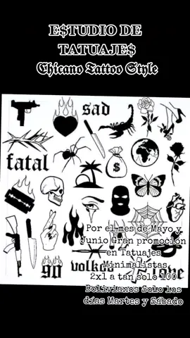 🇲🇽 𝕮𝖍𝖎𝖈𝖆𝖓𝖔 𝕿𝖆𝖙𝖙𝖔𝖔 𝕾𝖙𝖞𝖑𝖊 🇧🇴 chicos está es su oportunidad estamos con una 