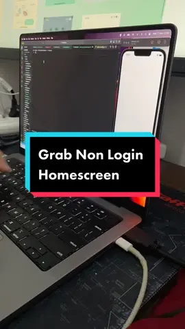 Non login homescreen grab #uislicing  #speedcode #reactnative #grab #suzuki #fyp #jammalam #coding 
