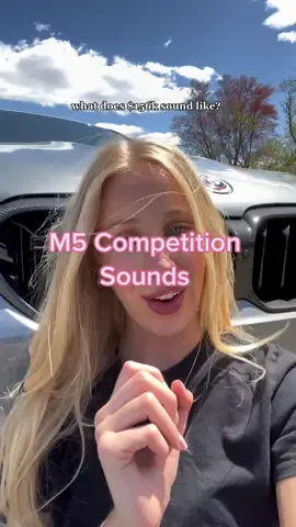 Sounds likeeee? #bmwm5 #m5competition #m5comp #bmwm5competition #notacargirl #notacargirlreview #hondagirl #carasmr 