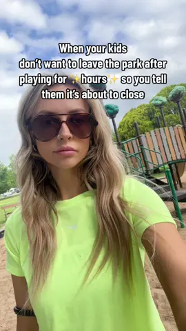 We’re all done here 😅😂 #momlife #momsatthepark #sahmtok #millennialsoftiktok 