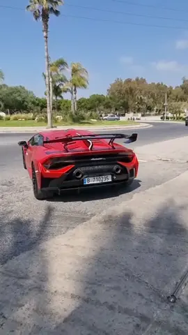 Lamborghini Huracan STO 🔥🔥  #Lamborghini #huracansto #rearwheeldrive #V10 #Tyre #lebanon #supercars #carslovers #angrybull 
