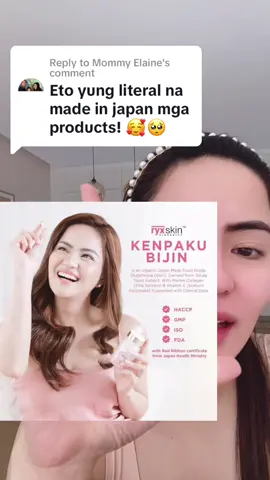 Replying to @Mommy Elaine Limang taon na ang Kenpaku sa market puro ganito yung feedback. No false promises! Supported by patents and clinical datas. Hindi hype. Pero kita sa users ang resulta. 🥹🤍  Iba talaga kapag very well formulated & highest quality ingredients. Kaya kapag nasubukan ng consumers, Talagang di naiiwasan maikumpara! Binabalik-balikan. 🙌🏻🥰  TATAK JAPAN! 🥰🥰🥰 #Ryx #RyxSkin #SlayTheDay 