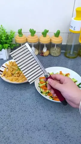 Kitchen Commercial Multi-Function Cutting Fancy Potato Wavy Knife #Kitchenware#vegetable cutting tool#French Fry Knife