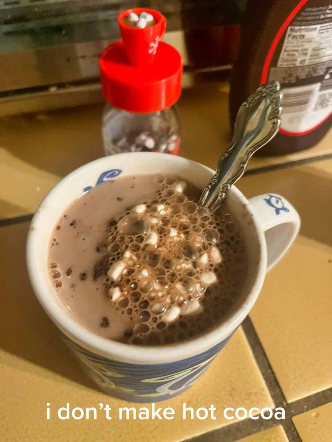 the sprinkles are peppermint flavor
