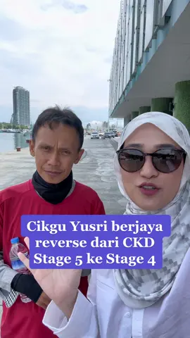 Kita ikhtiar, insyaallah boleh! #ckd #buahpinggang #dialisis #aulorapants #aulora #shiruto 