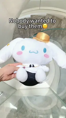 Am I the first person to throw these lovely Sanrios down the stairs?🥺#plushies #sanriocore #cinnamonroll 