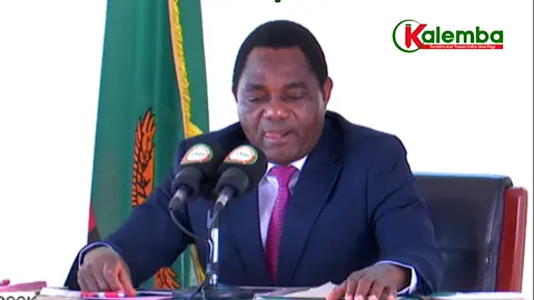 Let's be fair with each other, between ECL and me, who harrased who, asks President Hakainde Hichilema!