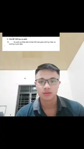 sự khác nhau trong vấn đề bản thể luận của triết học Mác và triết học trước Mác#Chiasekienthuc #Hoctap24h #phungdinhlam #TikTokPromote #chinhtri #giaoduc #sinhvien #Lam 