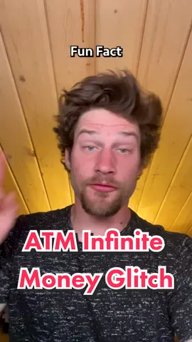 While on a night out drinking. Dan Saunders went to use the ATM, he transferred $200 from his credit account to his savings account. The ATM said transaction cancelled but the machine spit out $200. Over the next 5 months Dan withdrew 1.6 million dollars. #atm #infinitemoneyglitch #atmglitch #dansaunders #nab #nationalaustraliabank #interestingfact #interestingfacts #interestingfactoid #interestingfactsforyou #amazingfacts #amazingfact #amazingfactx #amazingfactsforyou #randomfacts #randomfact #randomfactstiktok #randomfactsforyou #randomfacts4u #coolfacts #coolfact #coolfactz #coolfactsforu #coolfactsyoudidntknow #fact #facts #factz #factstok #factstiktok #factsoftiktok #factoftiktok #facttok #facttiktok #factsoftheday #factoftheday #factdaily #factsdaily #dailyfacts #dailyfact #funfact #funfacts #funfactstoknow #funfacts4you #funfactsoftheday #funfactoftheday 