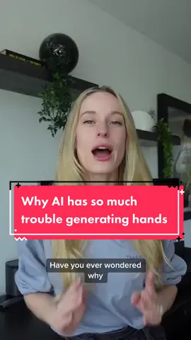 Why does AI struggle with realistic hands? 🧐🎨 AI faces a daunting task in recreating lifelike hands. From their intricate details to natural movements, hands present a complex challenge. The immense diversity of shapes, sizes, and actions make it difficult for AI to capture their realism accurately. However, researchers are tirelessly working to bridge the gap and improve AI-generated hands.  🖐️ #AI #RealisticHands #DigitalEvolution