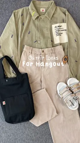 Ready buat nongki pake outfit super kece!😍💓 #outfitideas #inspooutfit #outfitnongkrong #fyp 