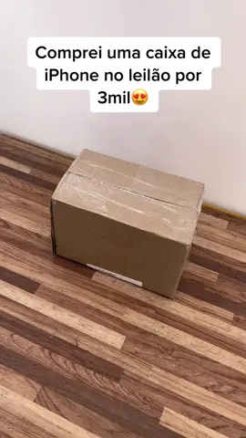 Quem quer uma caixa dessas ? 😍 #foryoupage❤️❤️ #leilao #leilaoonline #iphone #iphone11 #iphone12promax #iphone13promax #foryoupage #fly #fyp  
