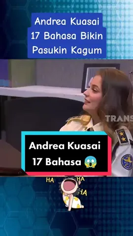 Andrea menguasai 17 bahasa bikin pasukin kagum 😆 #laporpak7 #trans7official #laporpak2023 #berandafyp #fyp 