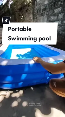 Swimming pool sa bahay? No problem! #swimmingpool #portablepool #portableswimmingpool #portableswimming #budolfindsph #tiktokfinds 