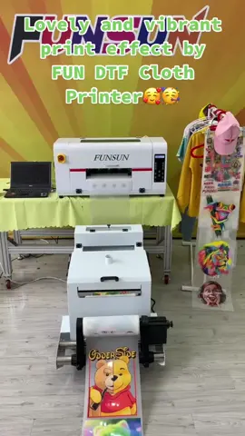 Lovely and vibrant print effect by FUN DTF Cloth Printer🥰🥳#dtfprinter#dtf#dtffilmprinter#dtftransferprinter#dtgprinter#clothdtfprintingmachine#inkjetprintersdtf#textileindustry#dtfprintingprosandcons#impresoradtfparatela#farbicdtfprintingmachine#fabricprinter#fashionindustry#dtfpowder#dtfprintersoftware#impresoradtfparaprendasoscuras#impresoradtfparaprendasoscuras#shoesprinter#advertisingindustry#dtfimpresion