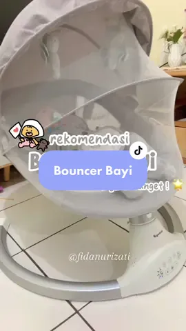 bouncer bayi ternyata berguna banget buat bikin baby tidur nyenyak 😍 #bouncerbayi #sugarbaby #SahabatBuahHatiku #perlengkapanbayi 