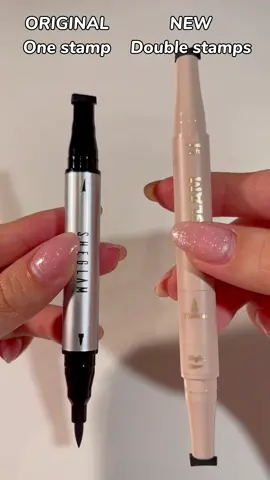 The easiest winged liner EVER 🙌 ID: 1545905, 15381142 #SHEGLAM #crueltyfree #eyelinerhacks #linerhacks #eyelinerviral #eyelinertips #sheglammusthaves #eyeliner #makeuphacks #beautytok #eyelinertips #linerturorial